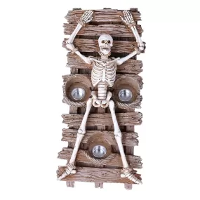 12.5" Skeleton Votive Candle Holder - Tied Up