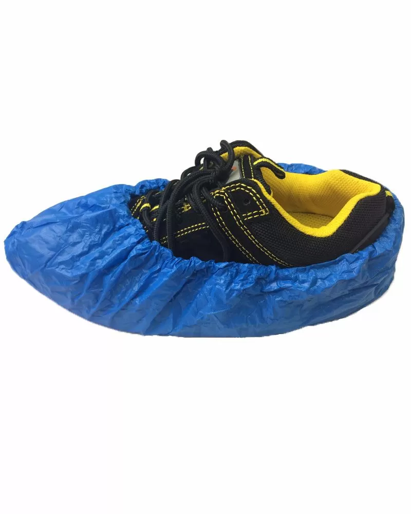 (300/Case) Blue Disposable Shoe & Boot Covers