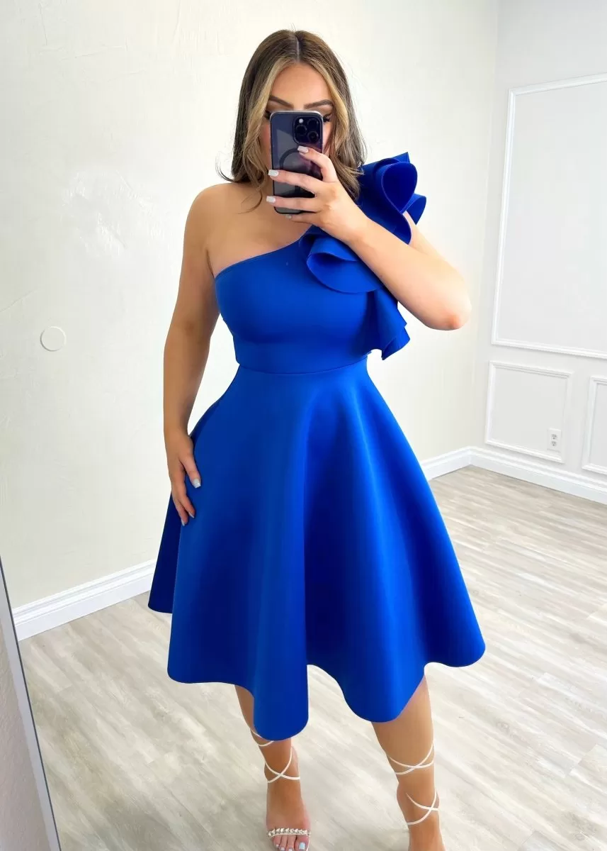 A Perfect Day Dress Blue