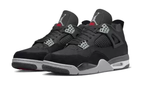 Air Jordan 4 SE Black Canvas