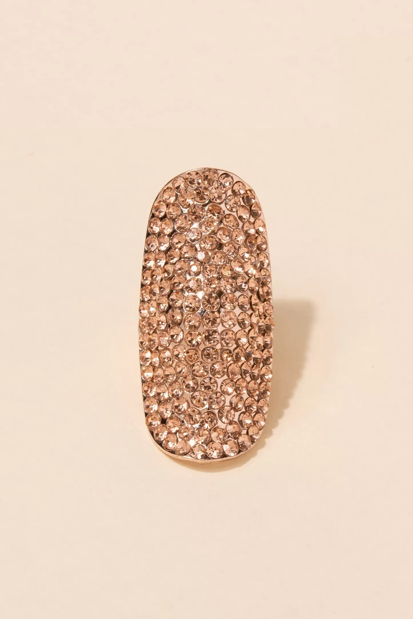 Alexis Long Shield Statement Ring