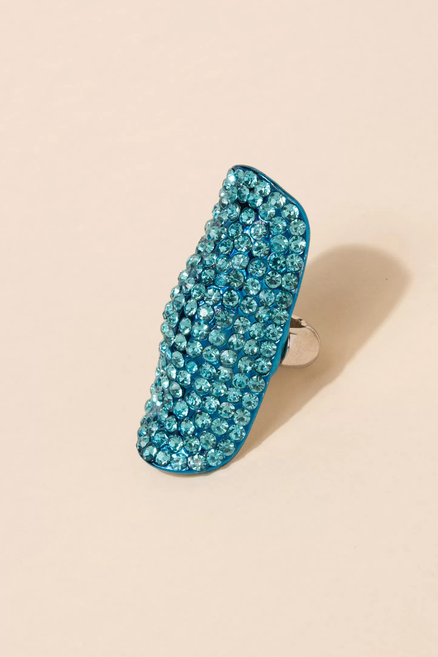 Alexis Long Shield Statement Ring