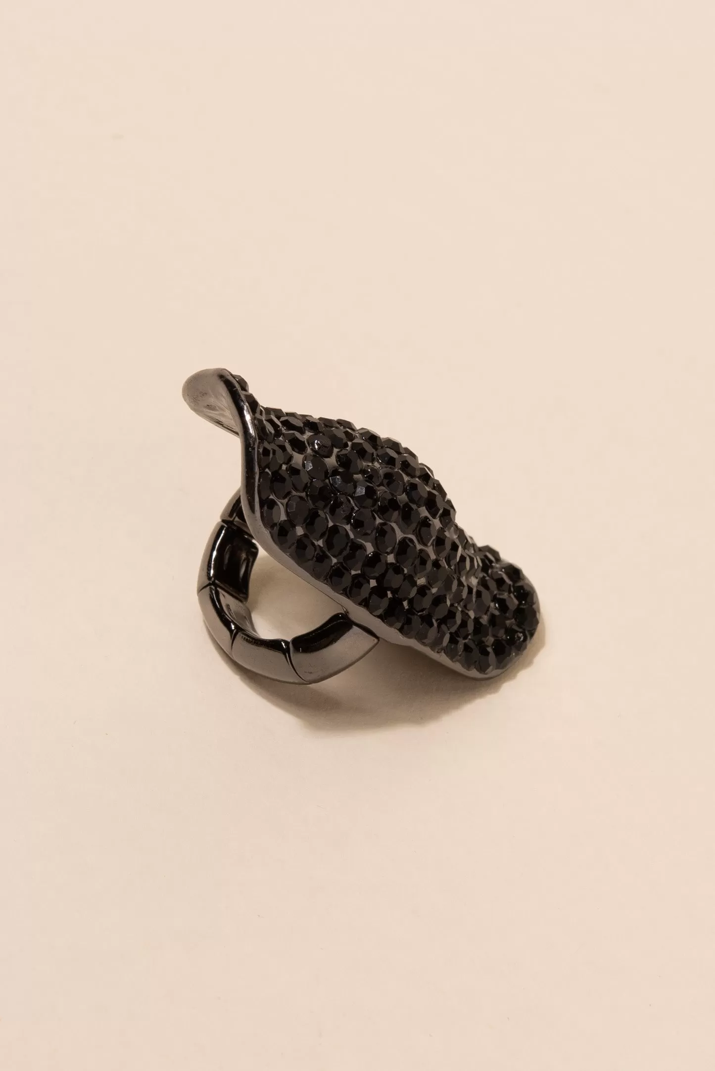 Alexis Long Shield Statement Ring