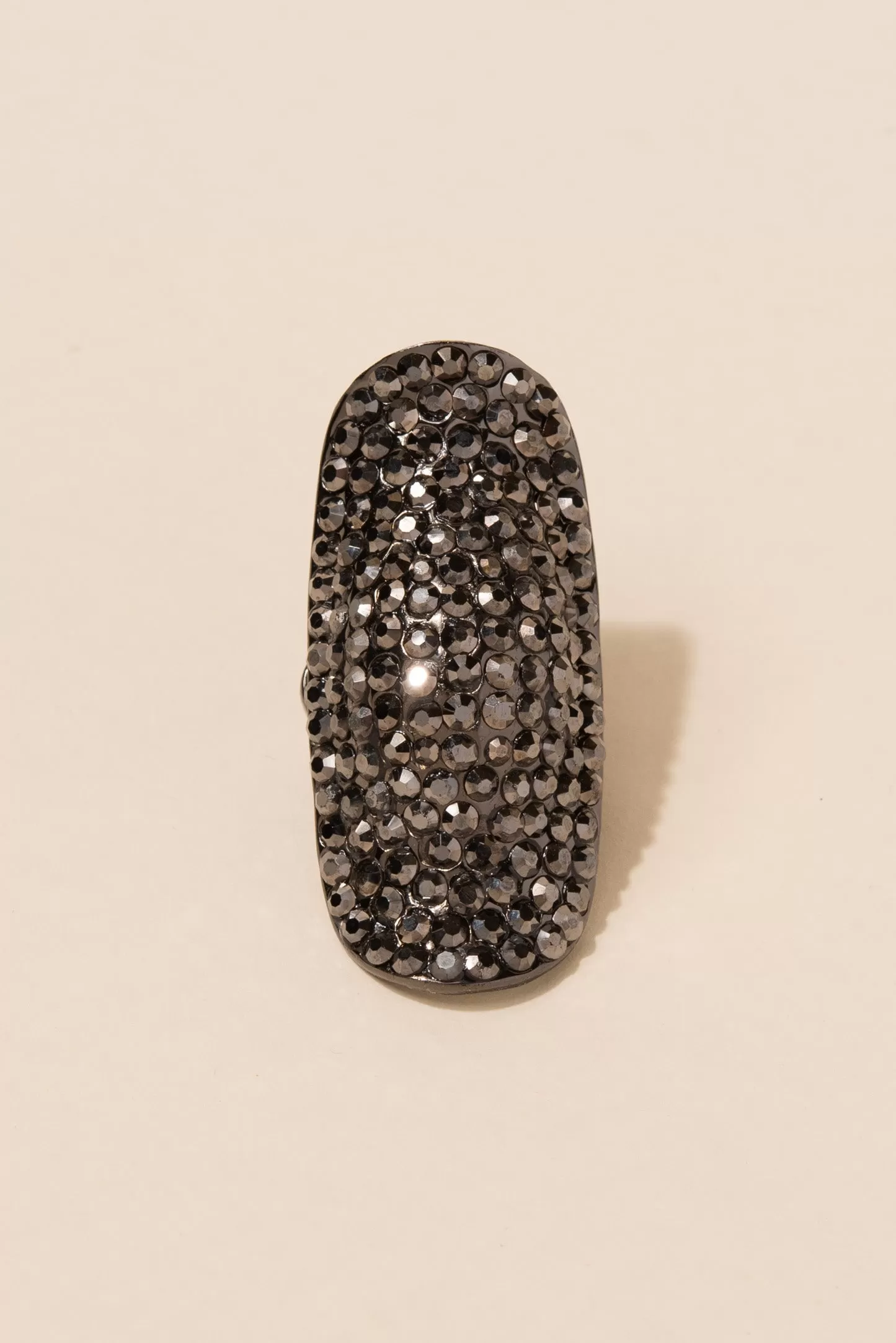 Alexis Long Shield Statement Ring