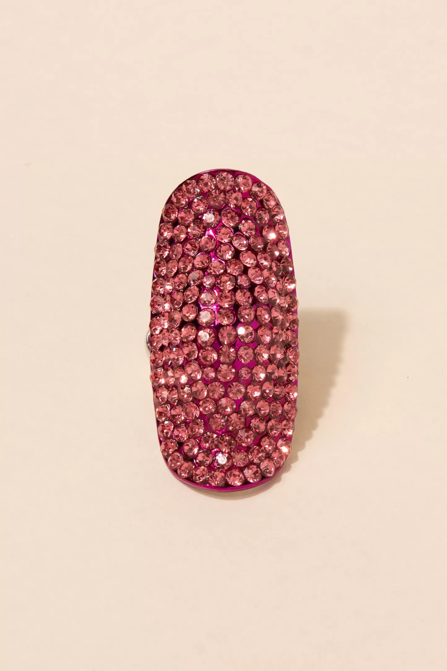 Alexis Long Shield Statement Ring