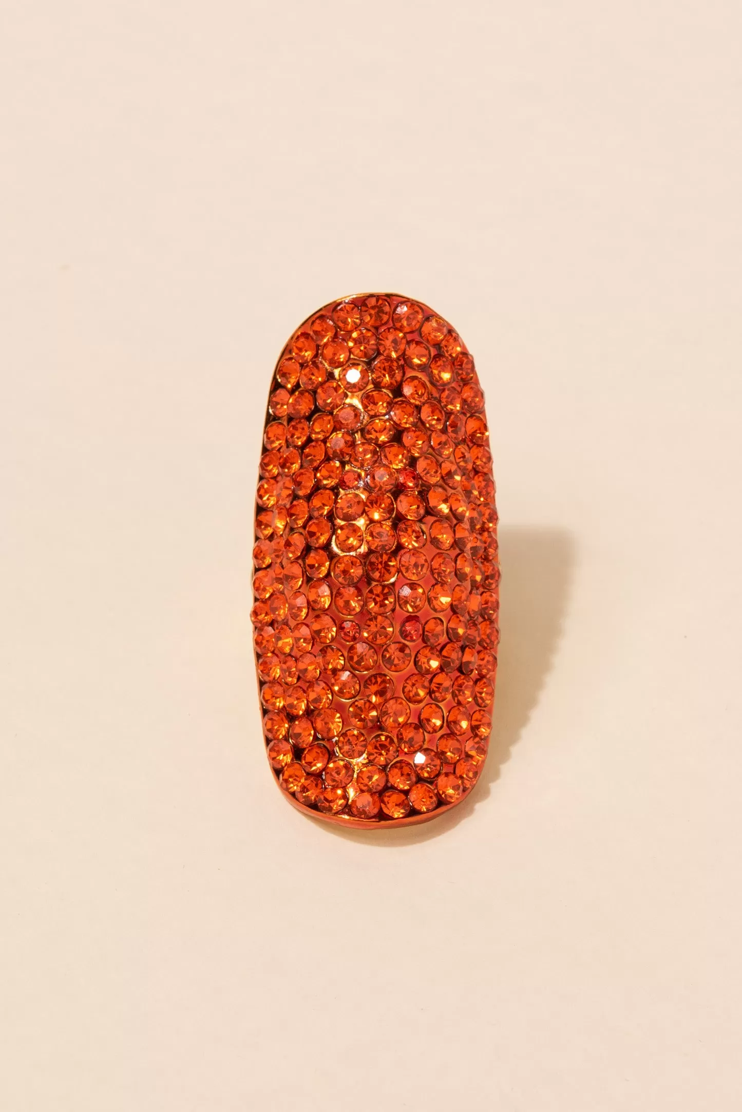 Alexis Long Shield Statement Ring