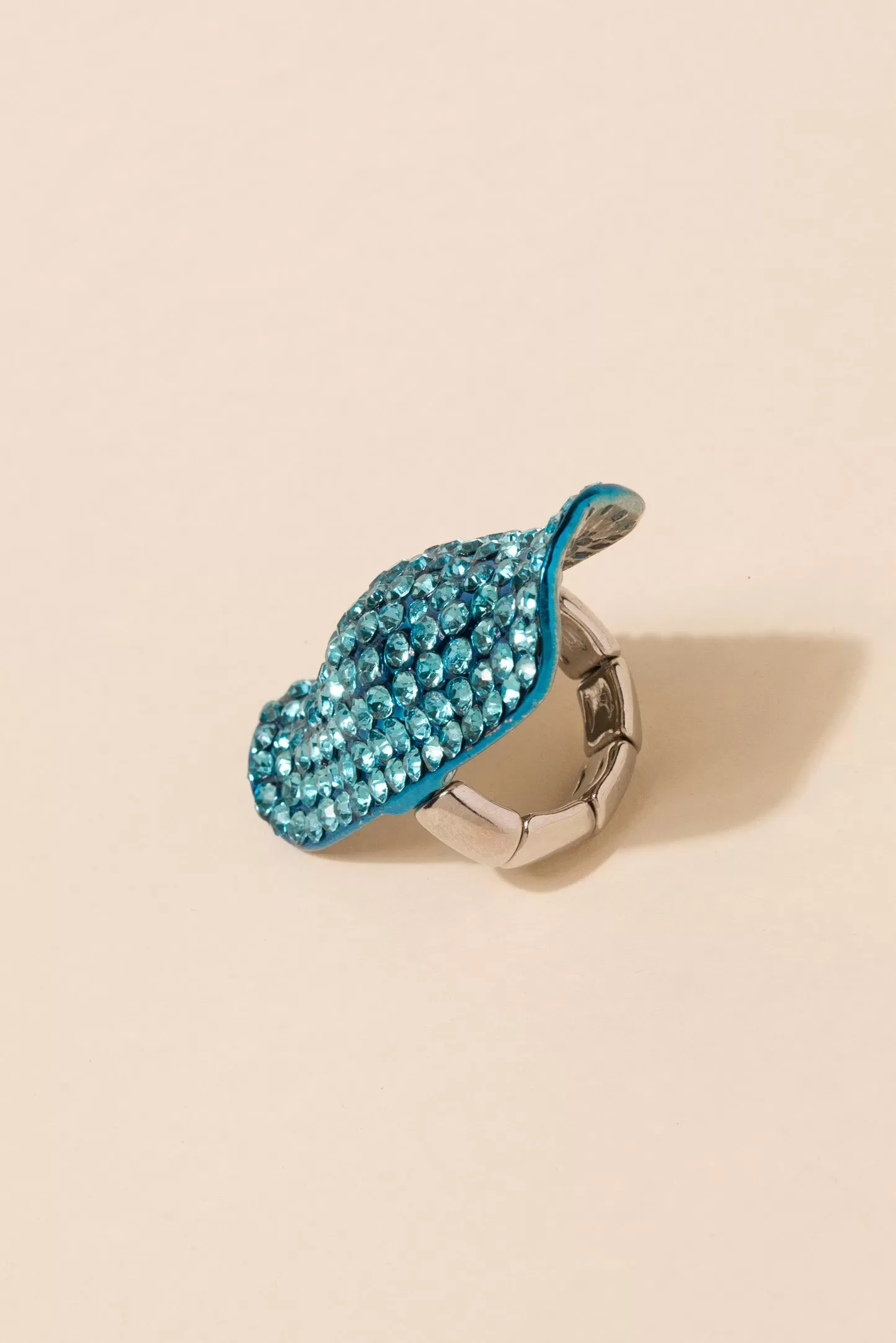 Alexis Long Shield Statement Ring