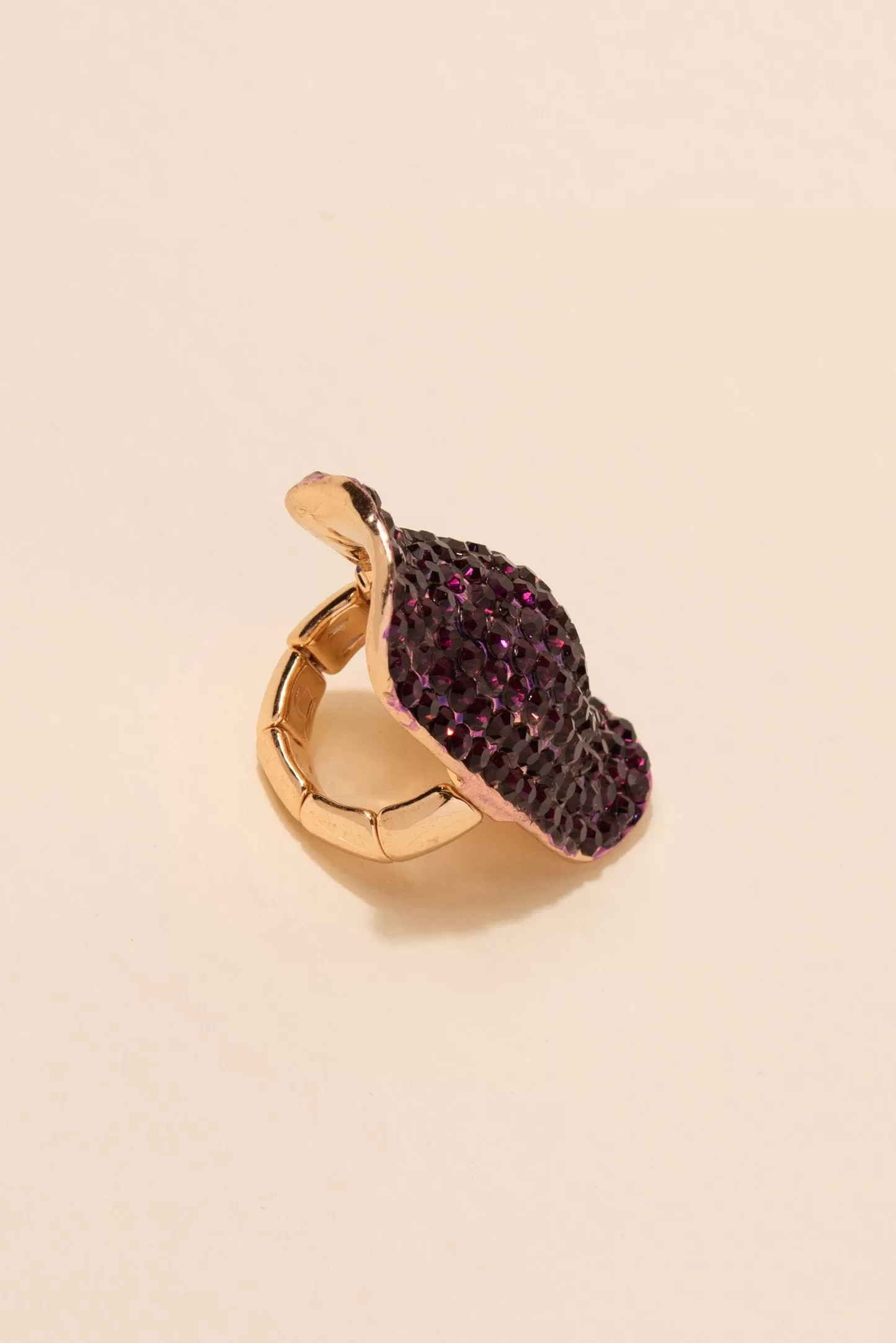 Alexis Long Shield Statement Ring