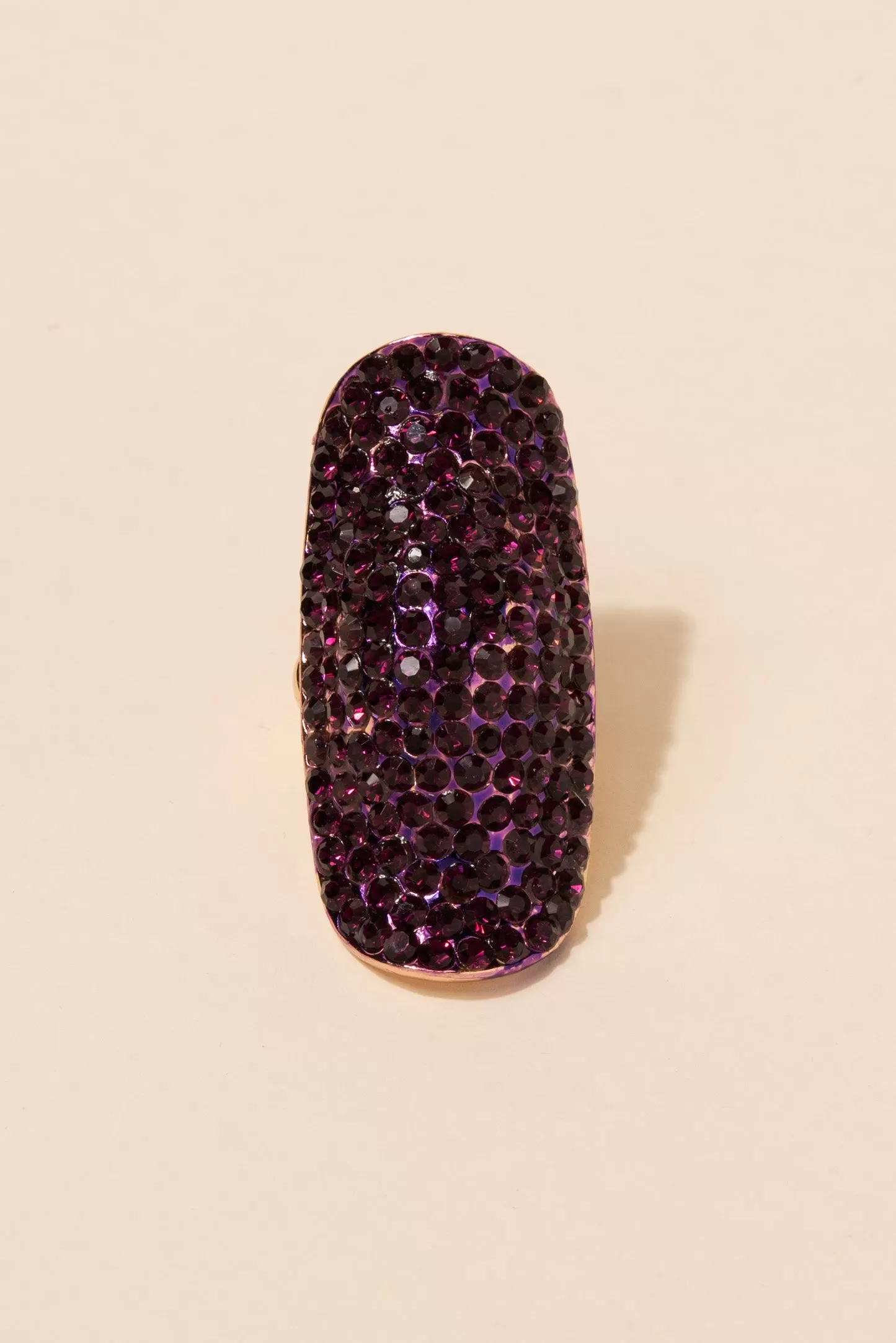 Alexis Long Shield Statement Ring