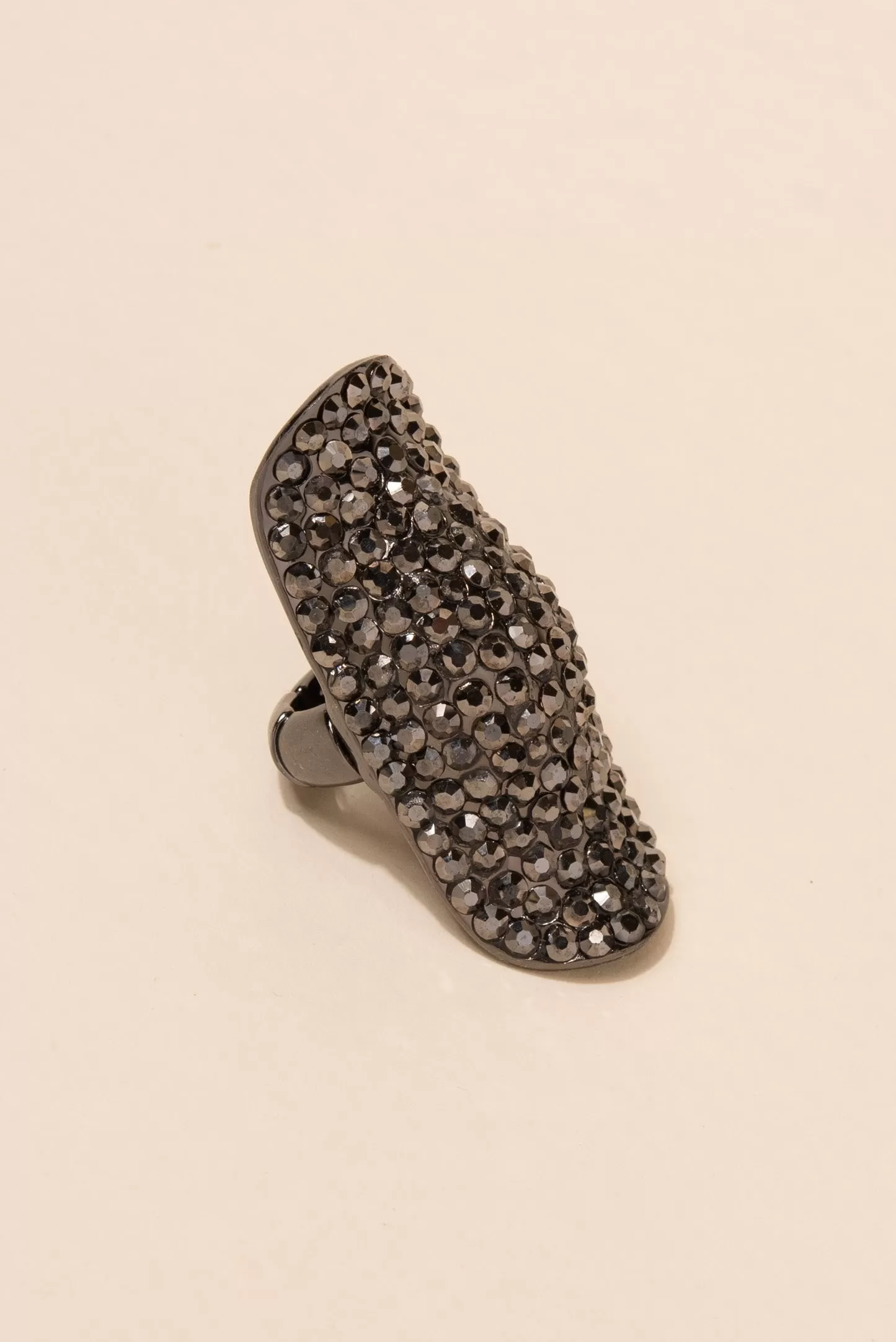 Alexis Long Shield Statement Ring