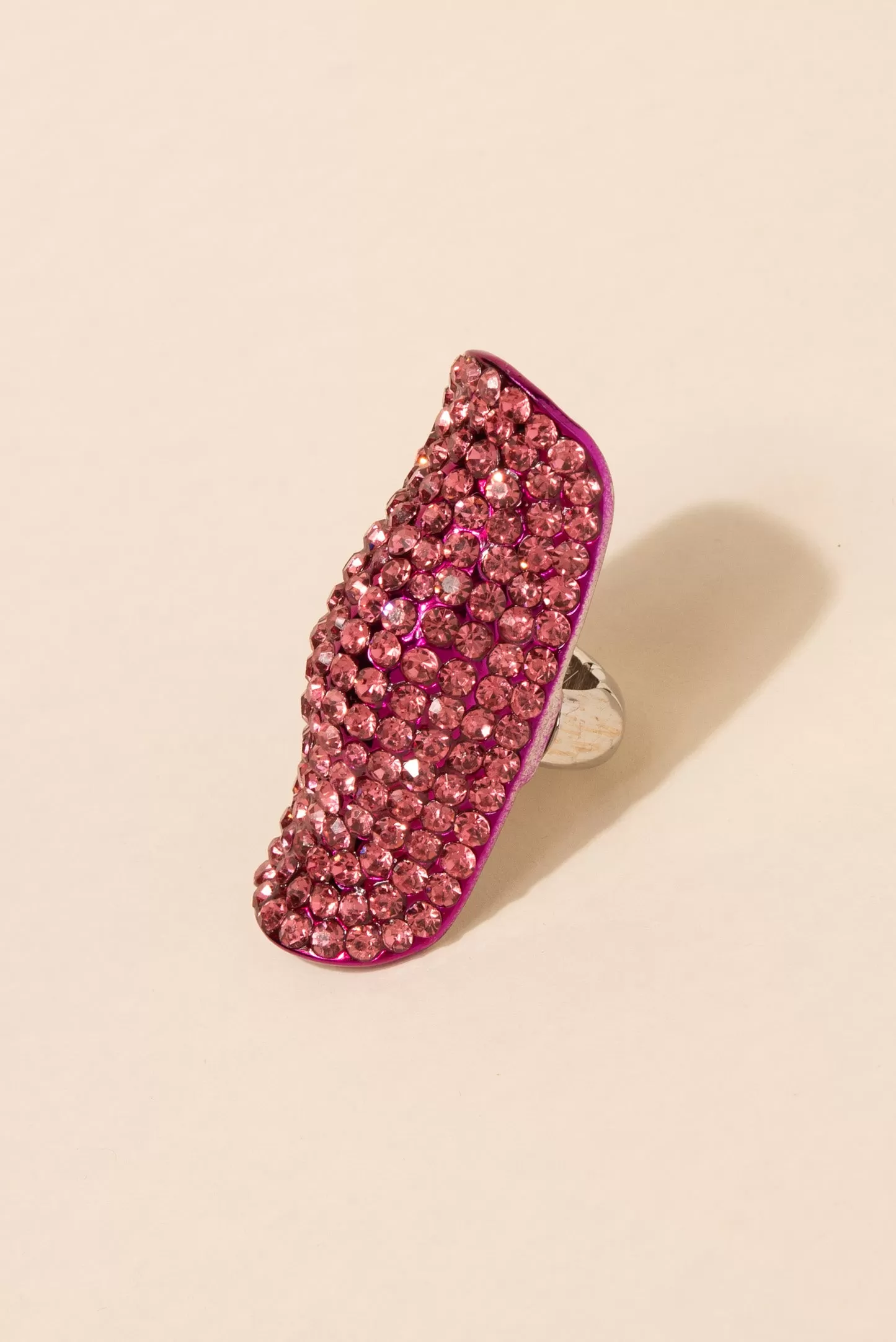 Alexis Long Shield Statement Ring