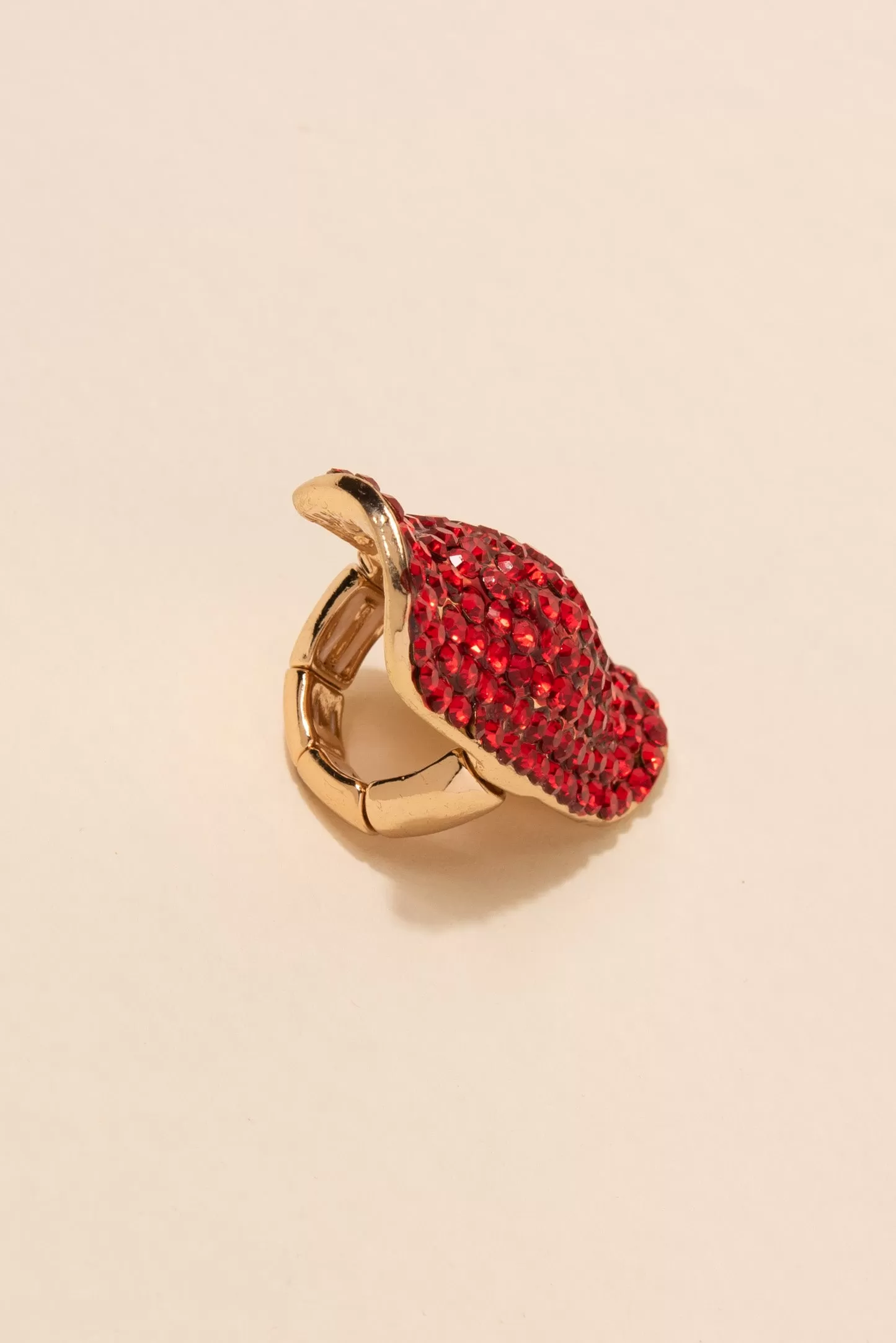 Alexis Long Shield Statement Ring