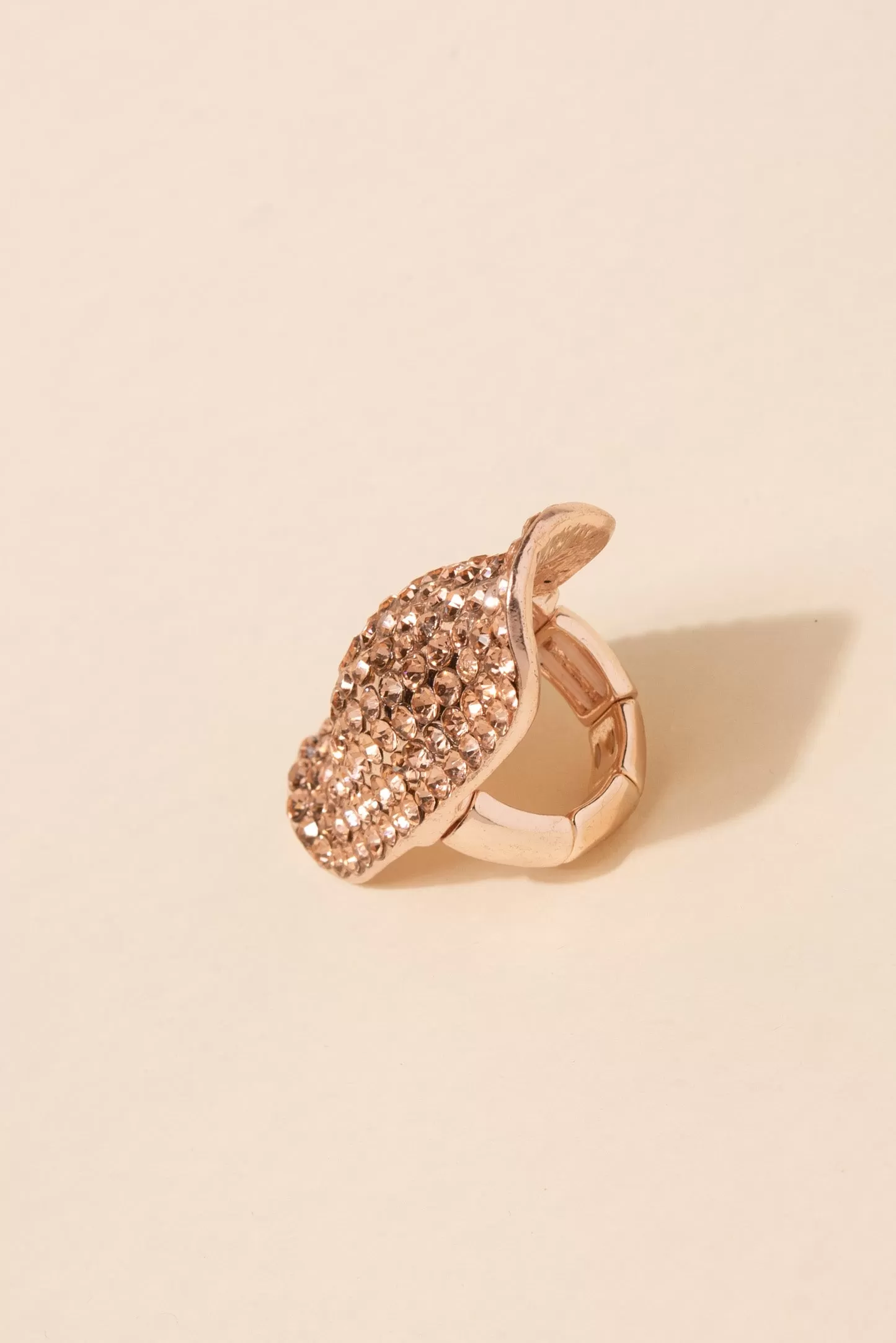 Alexis Long Shield Statement Ring