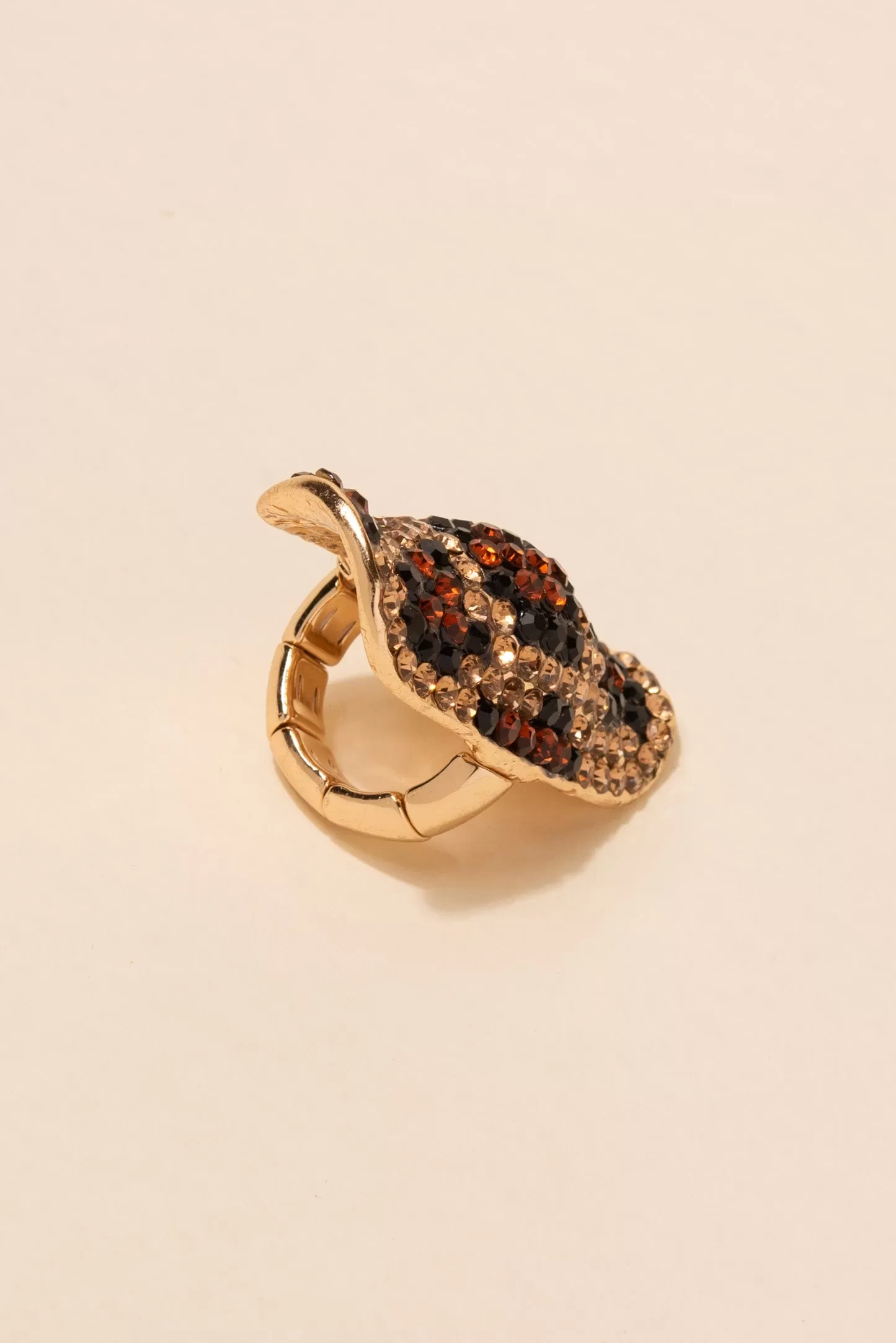 Alexis Long Shield Statement Ring