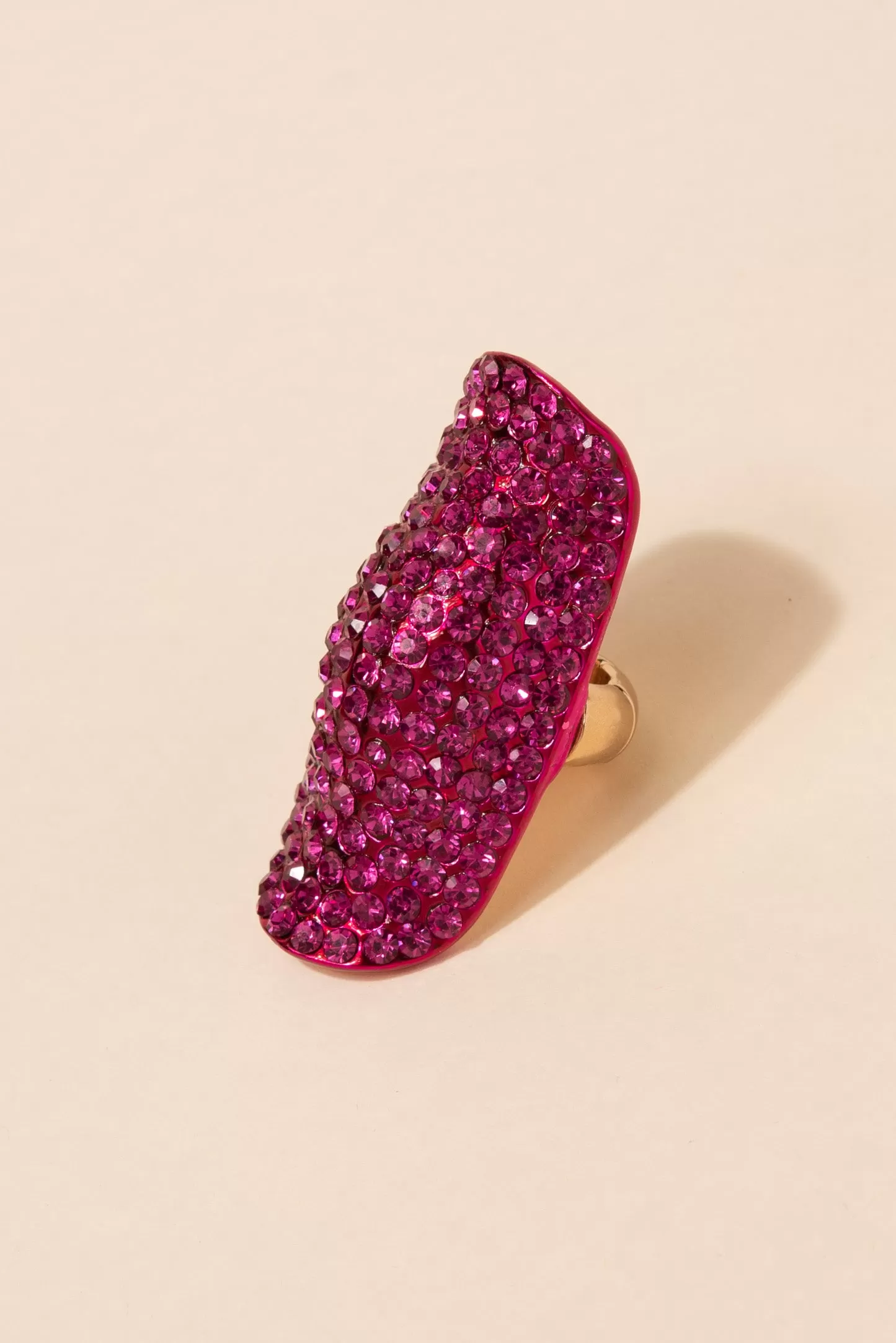 Alexis Long Shield Statement Ring