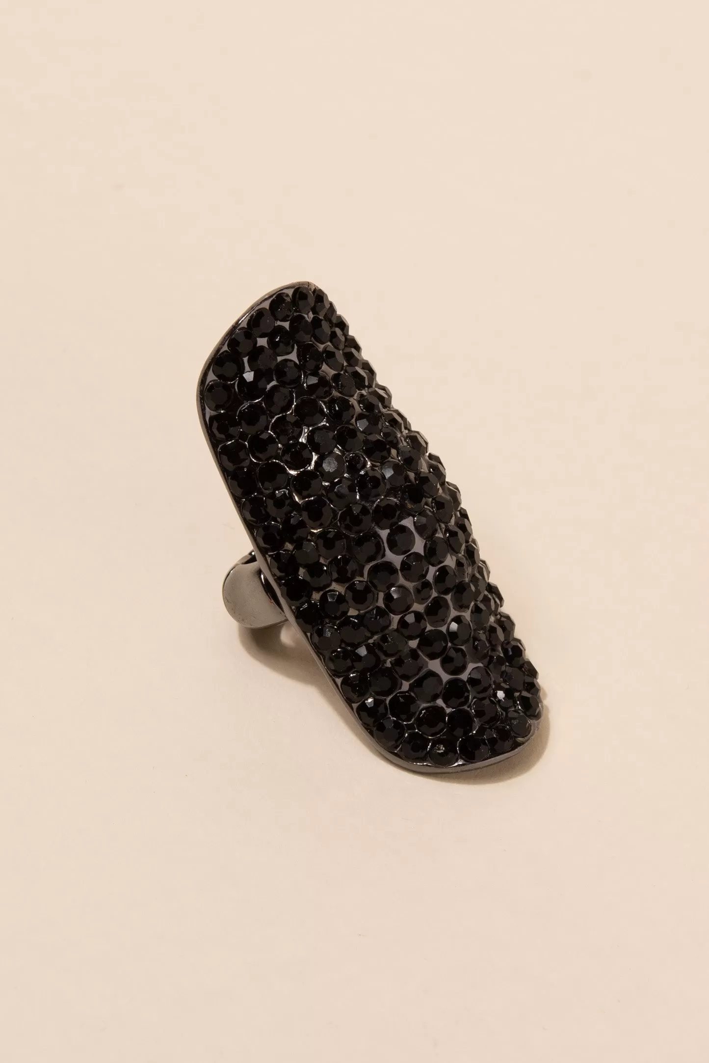 Alexis Long Shield Statement Ring