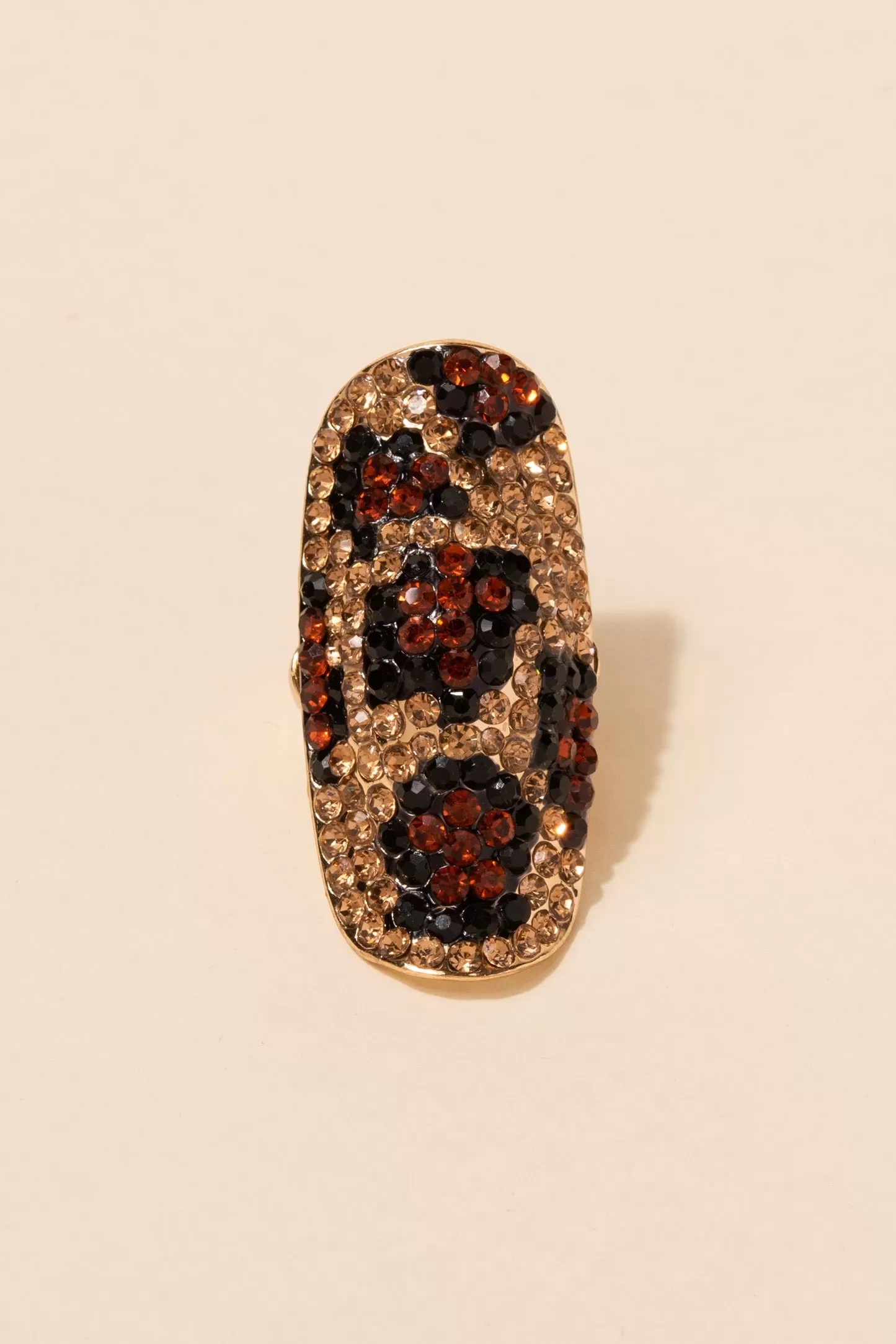 Alexis Long Shield Statement Ring