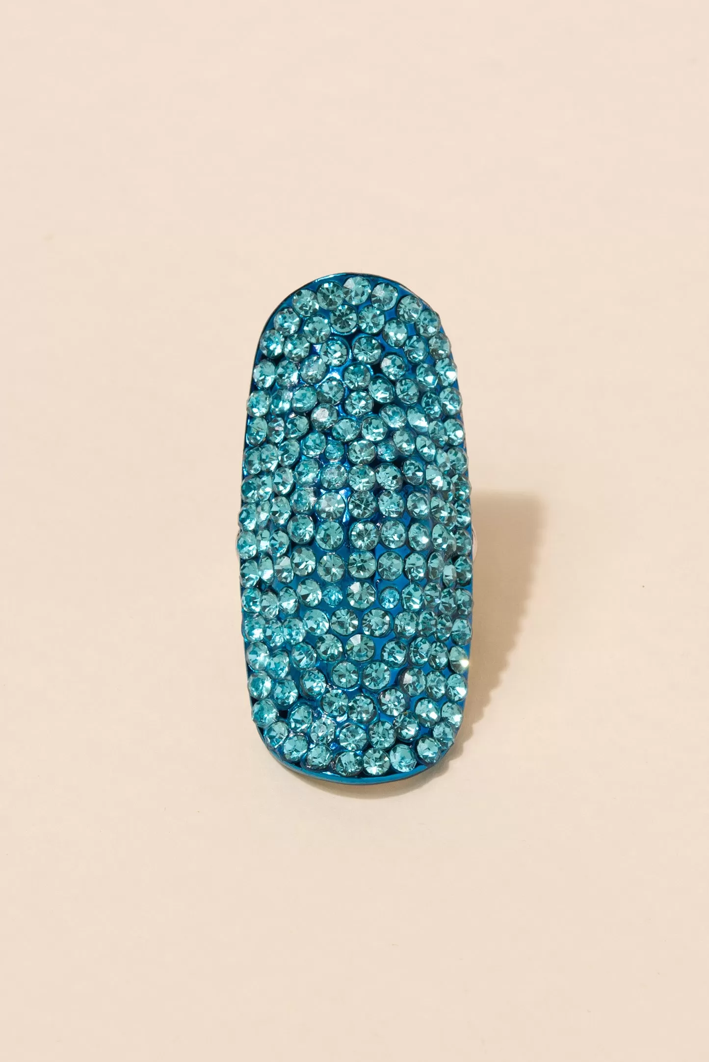 Alexis Long Shield Statement Ring