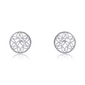 ALICE SILVER STUD EARRINGS FILIGREE