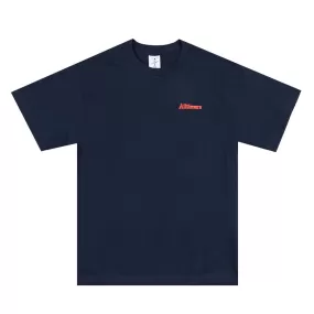 Alltimers Tiny Broadway Embroidered T-Shirt Navy