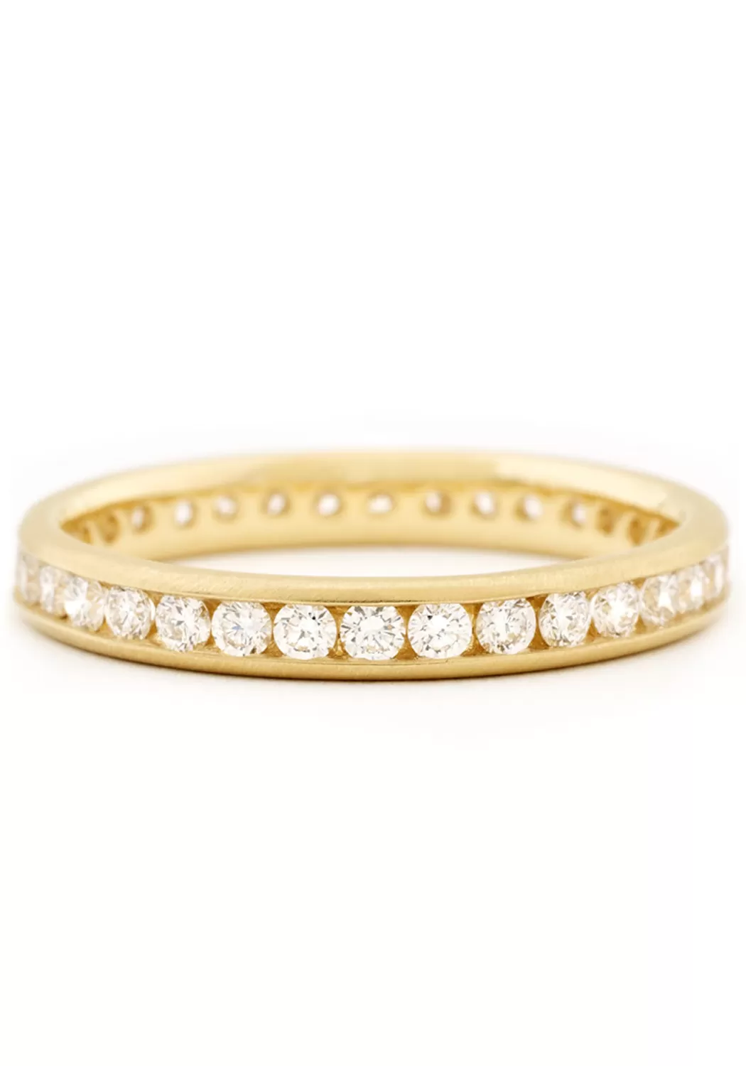 Anne Sportun 18KYG Diamond Eternity Band