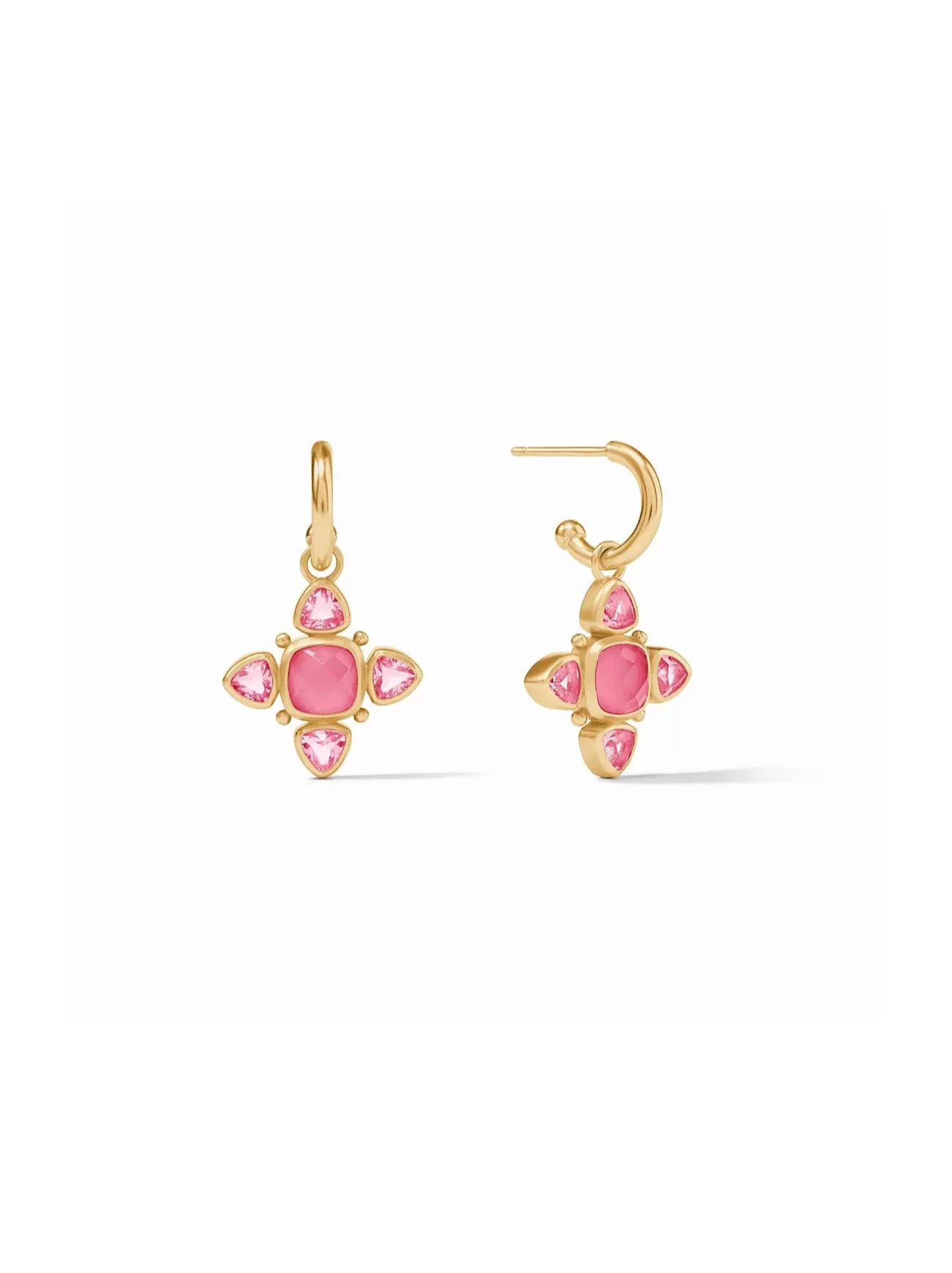 Aquitaine Hoop & Charm Earring