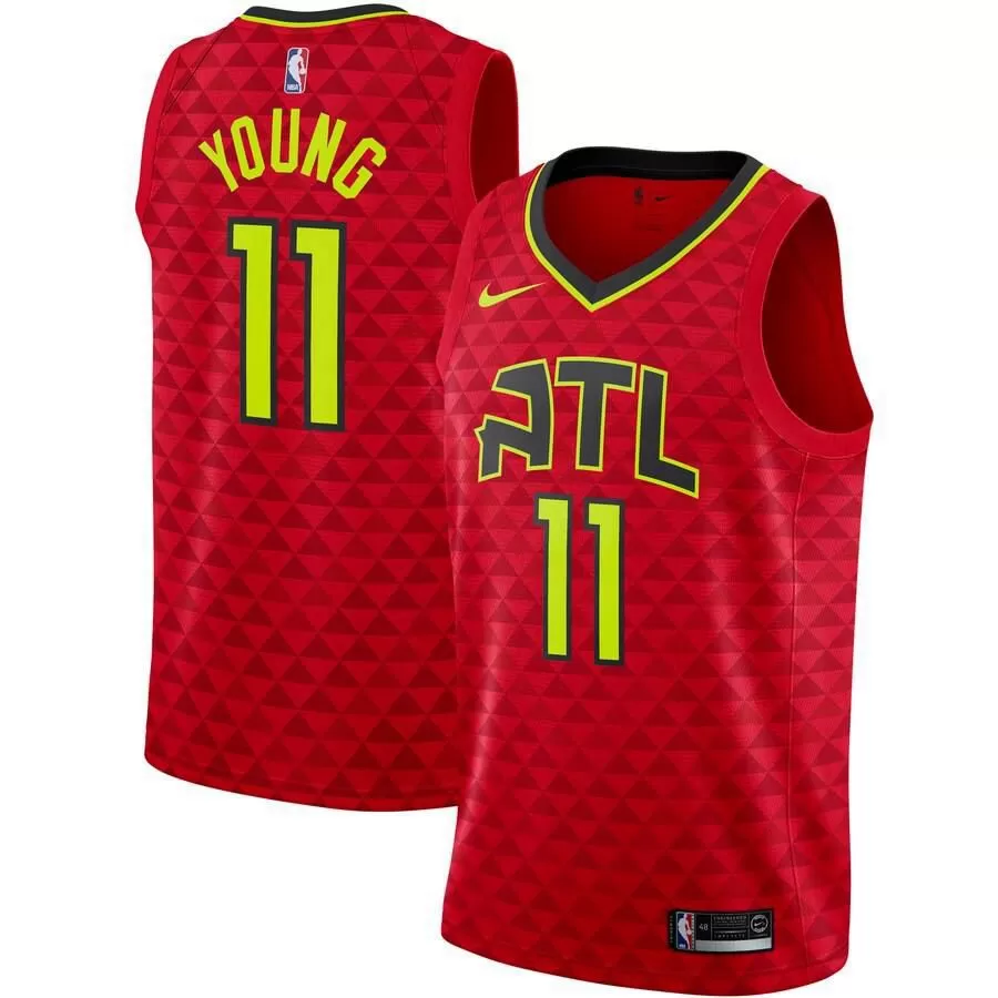 Atlanta Hawks Trae Young Nike 2019-2020 Swingman Statement Jersey Mens - Red | Ireland X8328L2