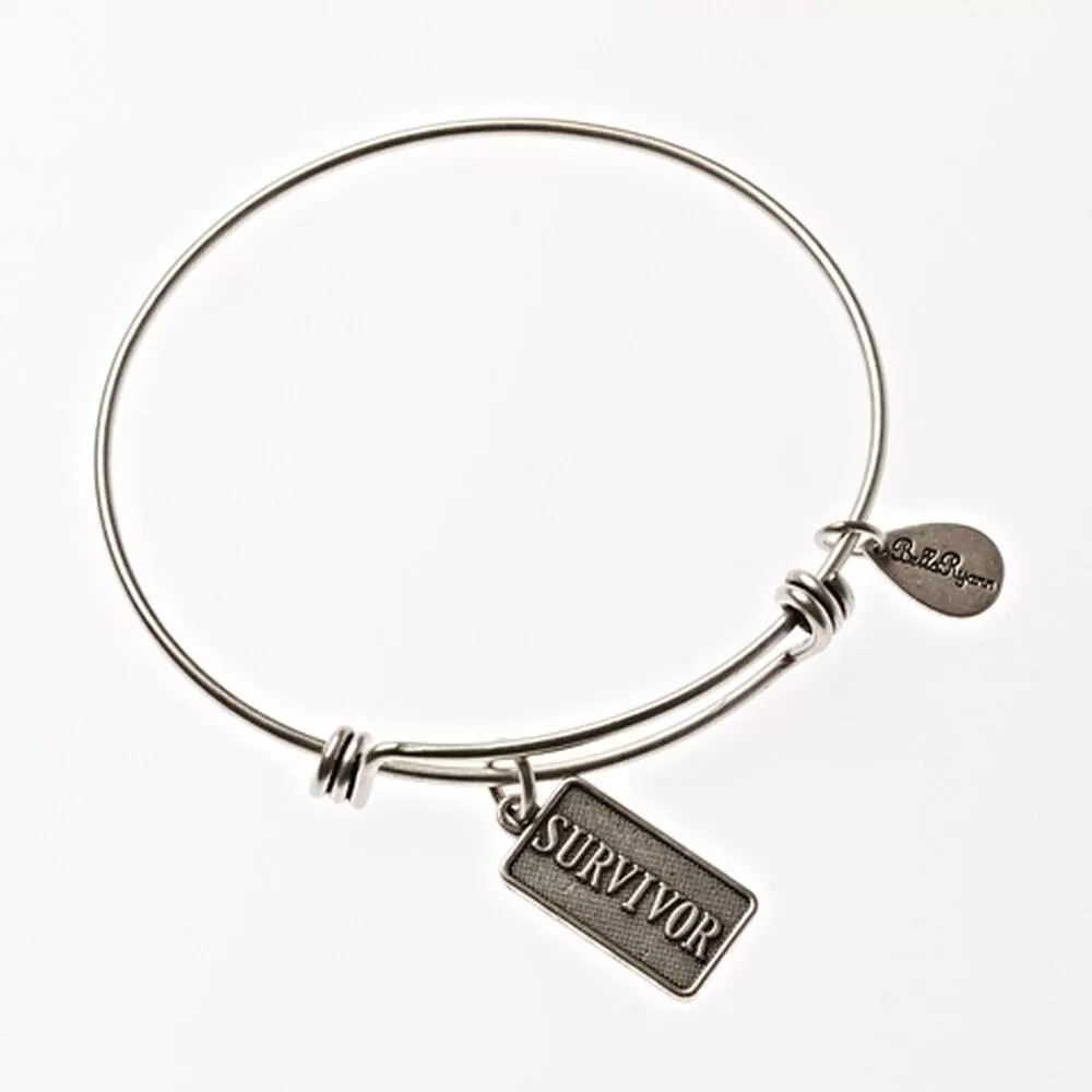 Bella Ryann Bangle Bracelet - Survivor Word