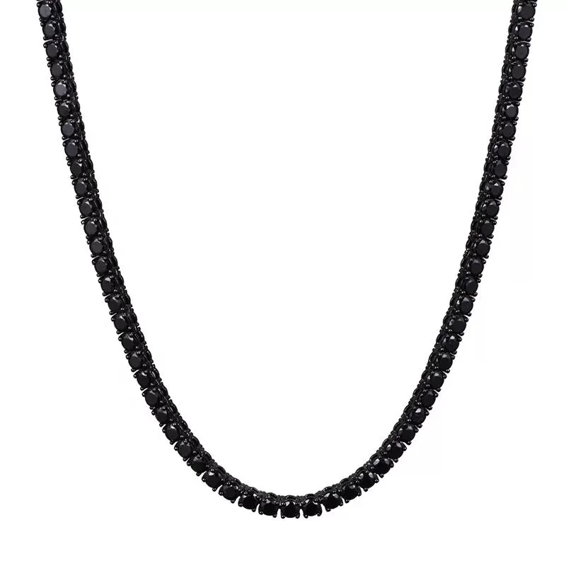 Black Tennis Necklace