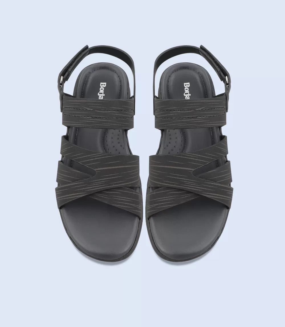 BM5514-BLACK-Men Sandal