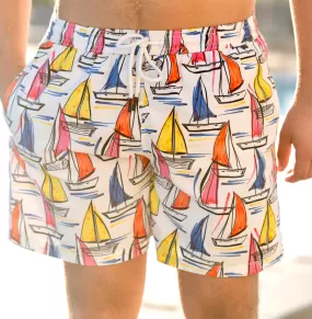 Boats Men Swimsuit