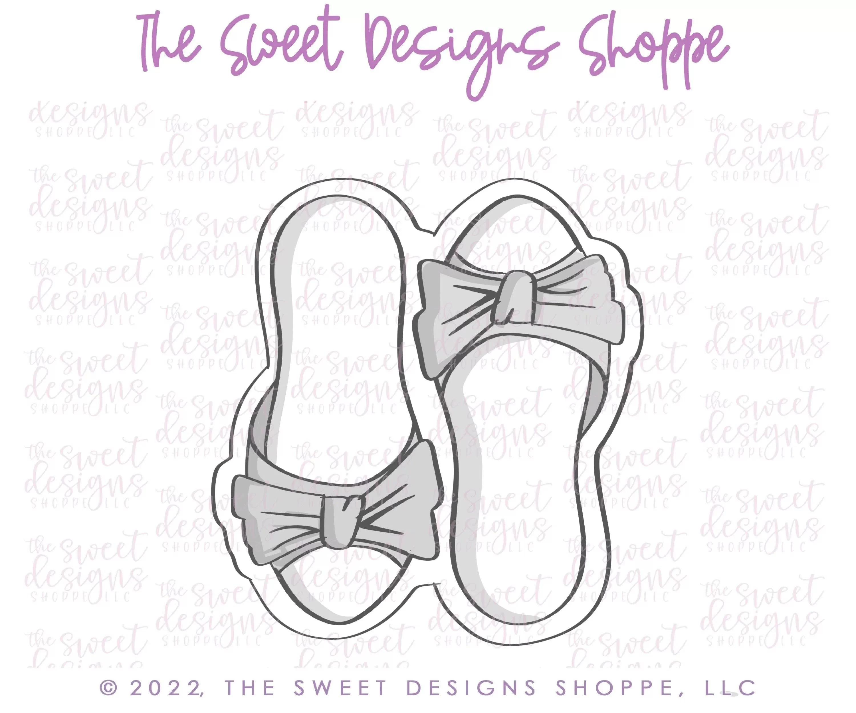 Bow Sandals - Cookie Cutter