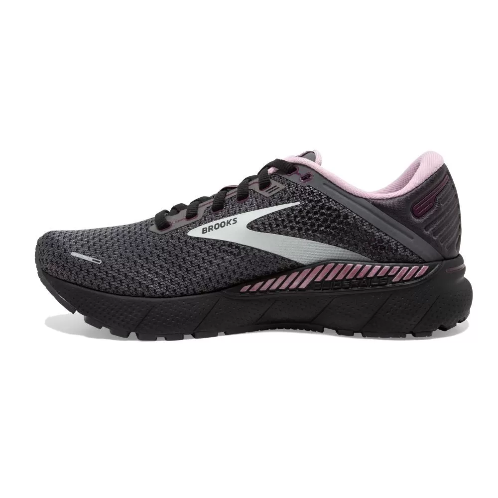 'Brooks' Women's Adrenaline GTS 22 - Pearl / Black / Metallic