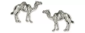 Camel Cufflinks Sterling Silver Handmade Camel Jewelry  CM1-CL