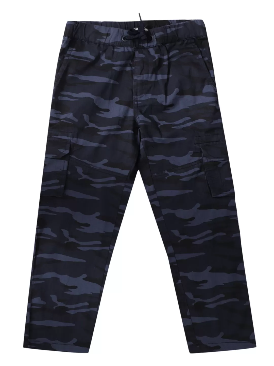 Cantabil Boy's Navy Blue Denim Jogger