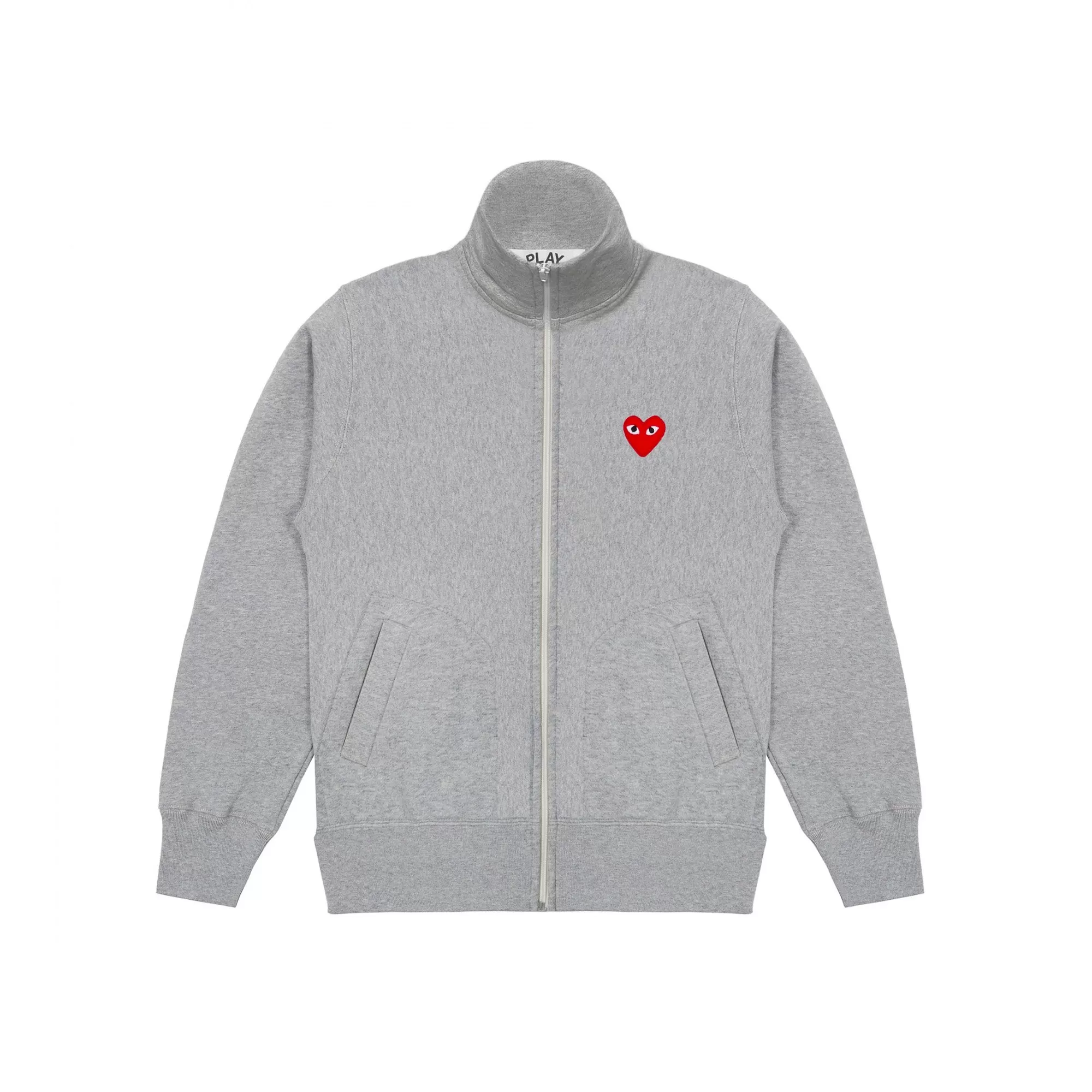 CDG PLAY MULTIHEART TRACK TOP