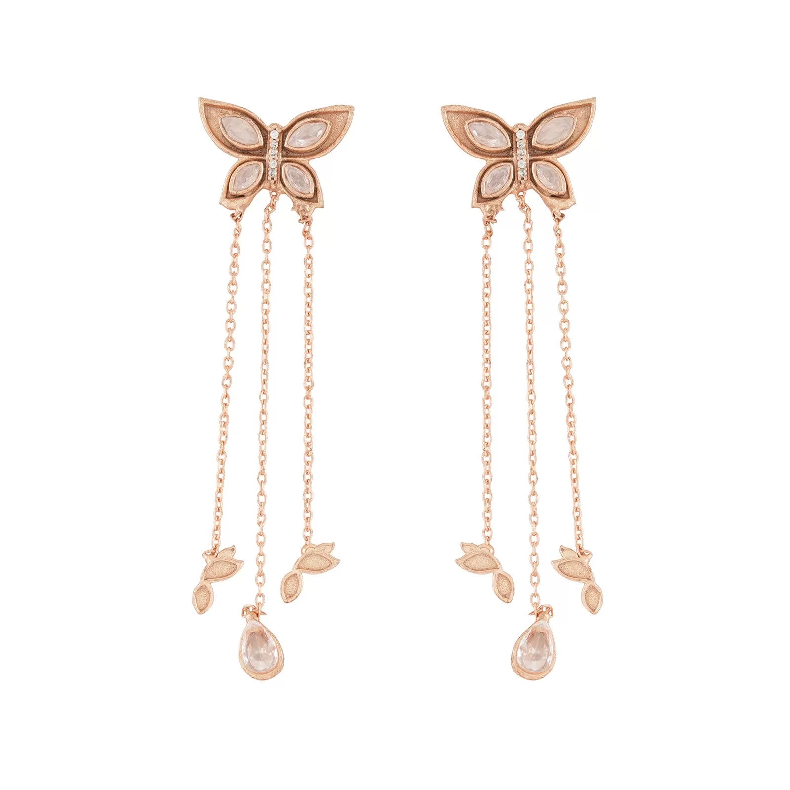 Claudina Rosegold Earring