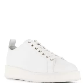 Clean Sole Lamb Trainer, White