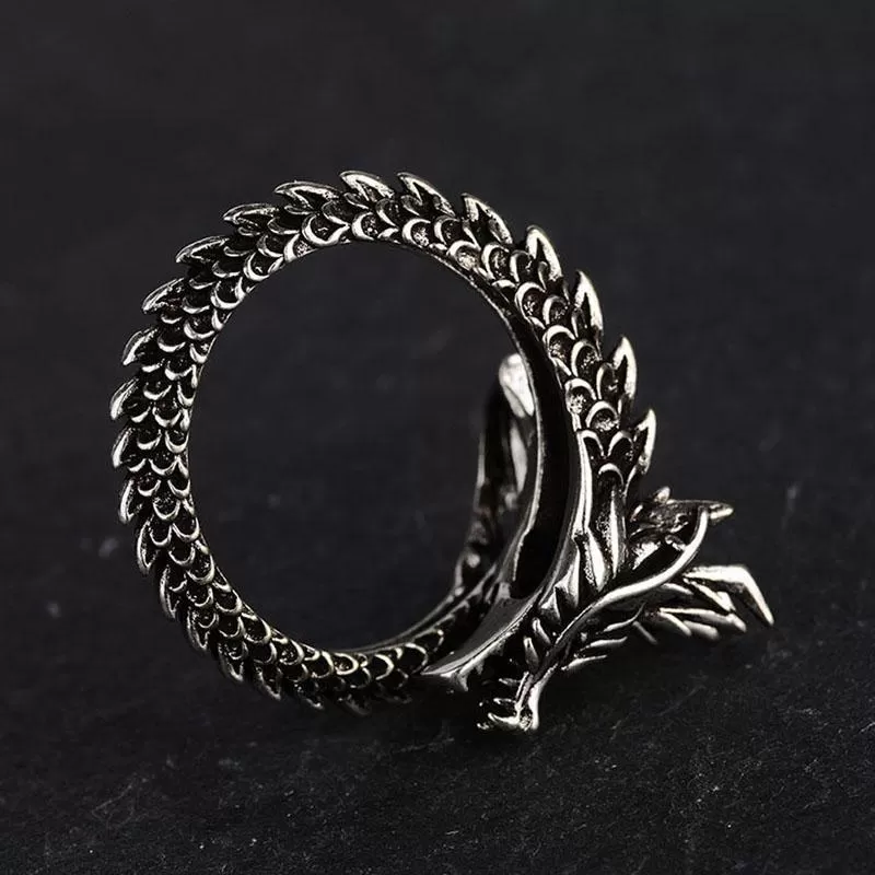 Coiled Dragon Ring