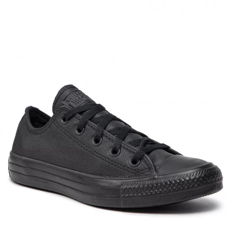 Converse Chuck Taylor Monochrome Tutta Nera Bassa