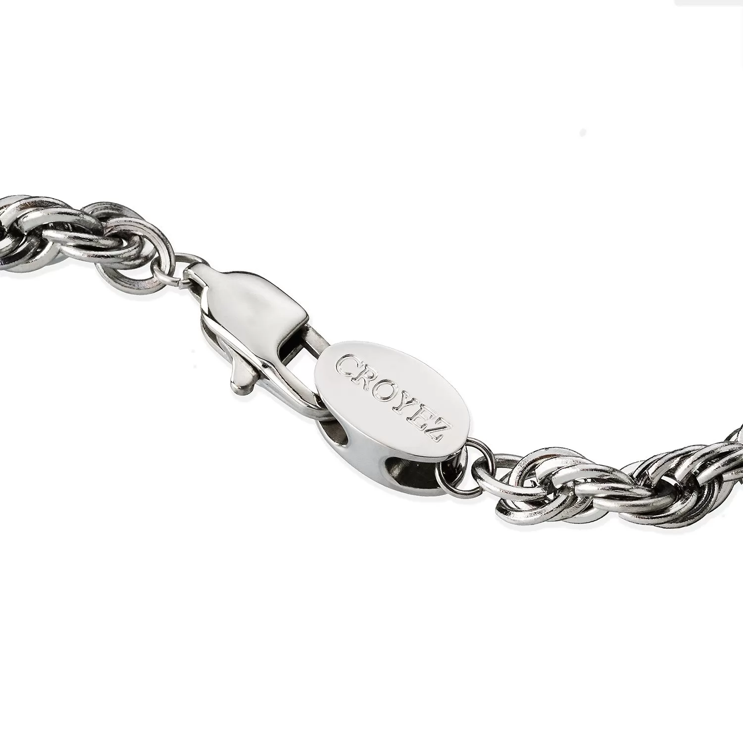 Croyez Rope Bracelet | Silver