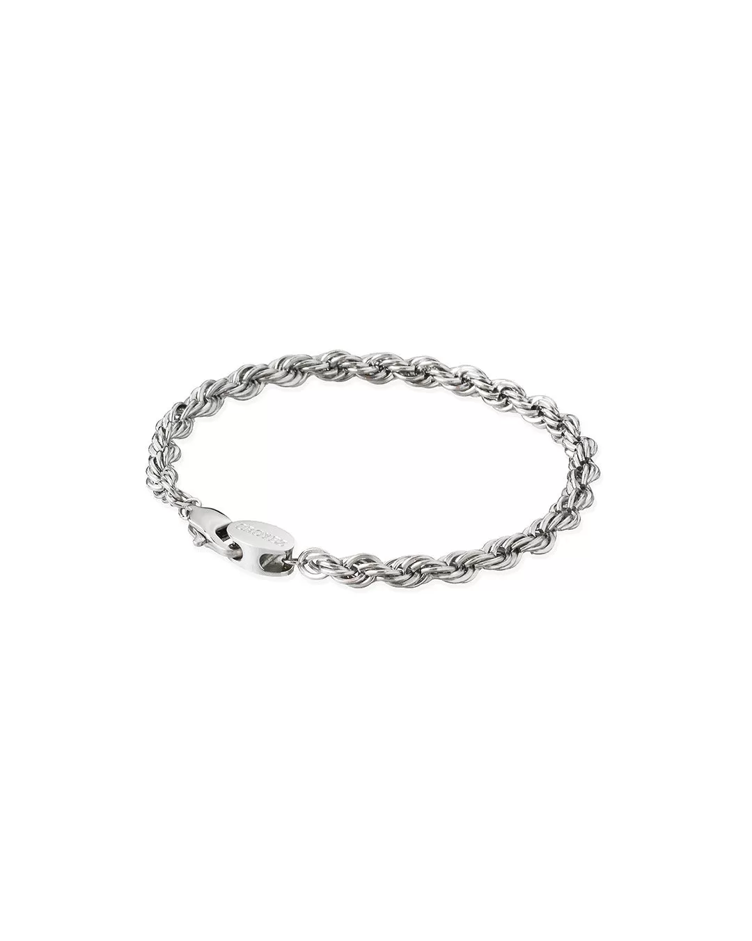 Croyez Rope Bracelet | Silver