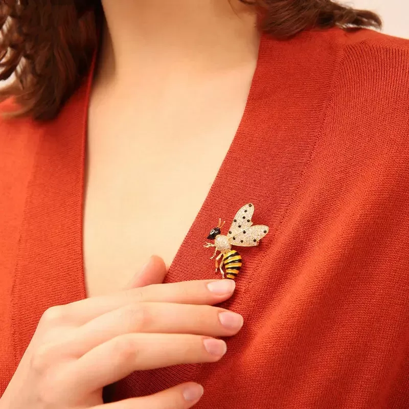 Cute Bee Brooch