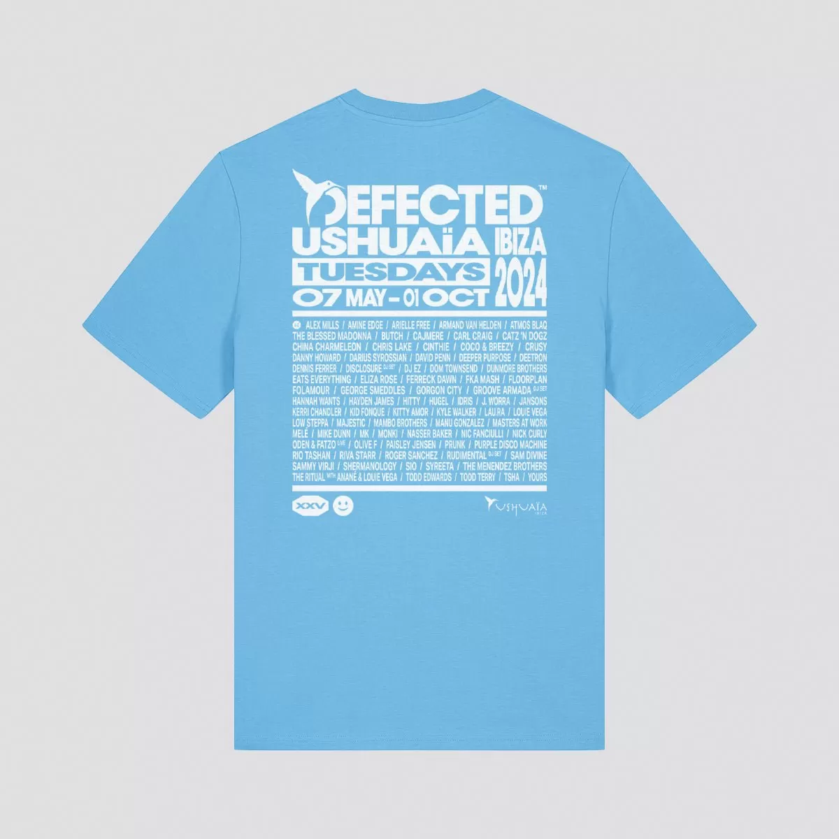 Defected USHUAÏA ‘24 Line Up T-Shirt