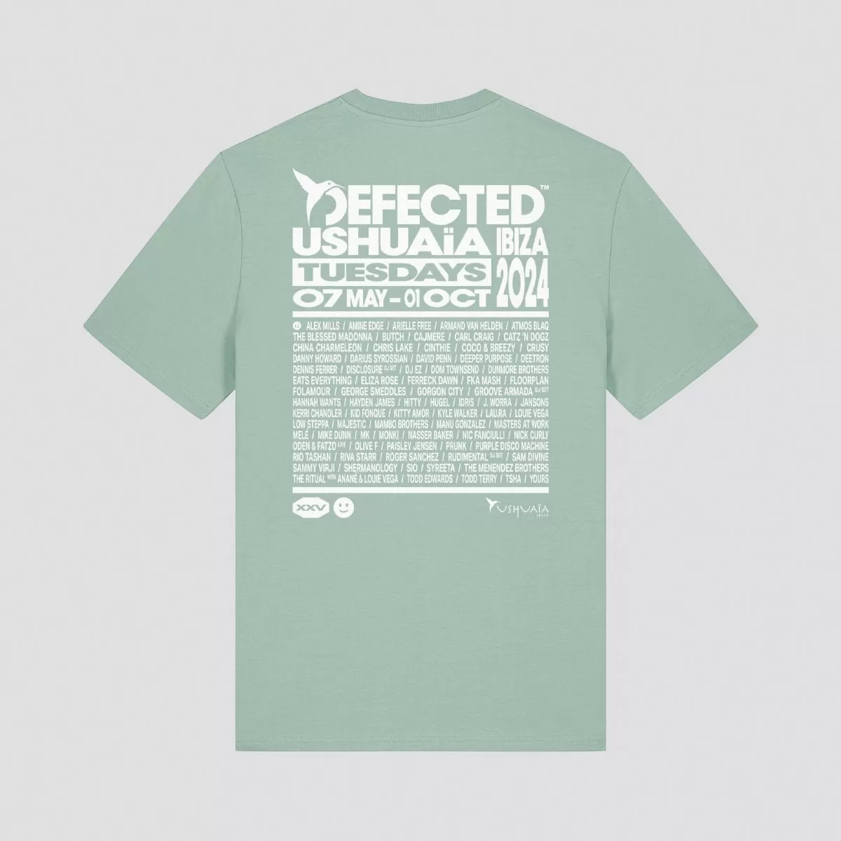 Defected USHUAÏA ‘24 Line Up T-Shirt