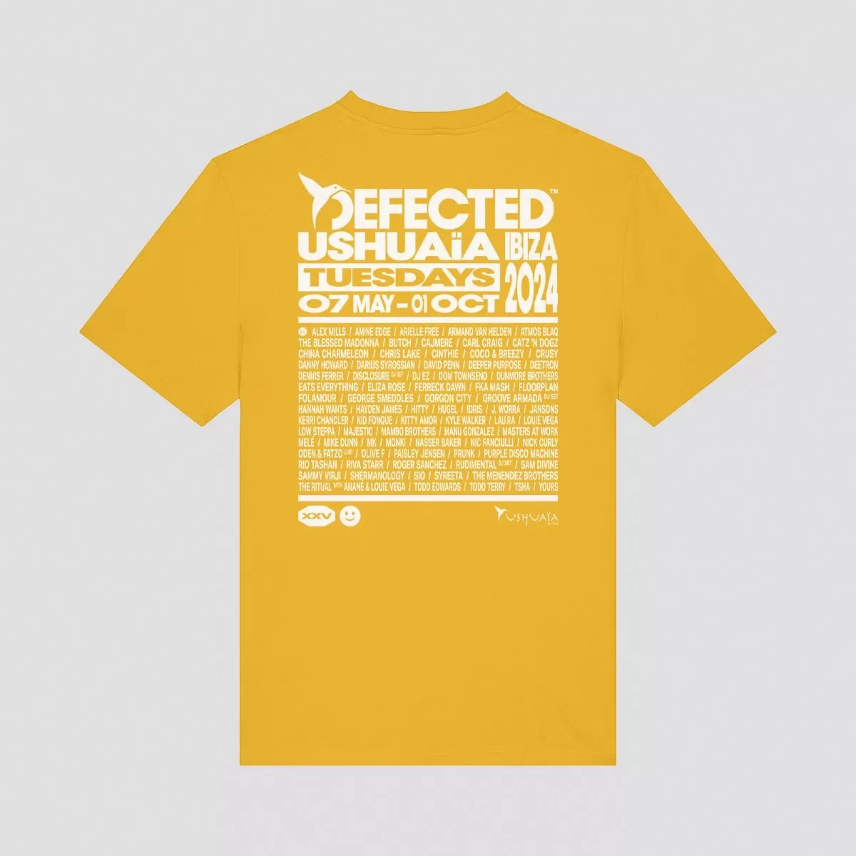 Defected USHUAÏA ‘24 Line Up T-Shirt