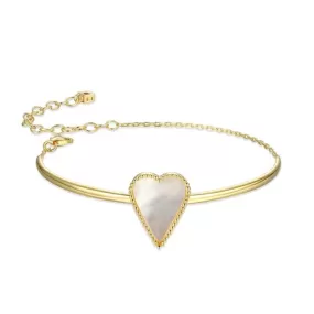 Elle Long Love Bangle Bracelet