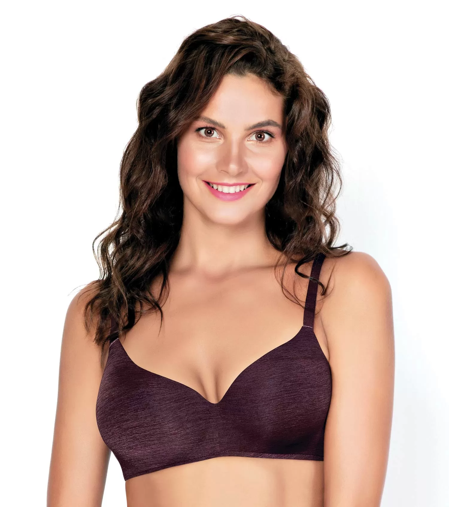 Enamor InvisiBra F084 Seamless Ultra Smoothening with Invisible Edges T-Shirt Bra - Padded Wirefree Medium Coverage - Black