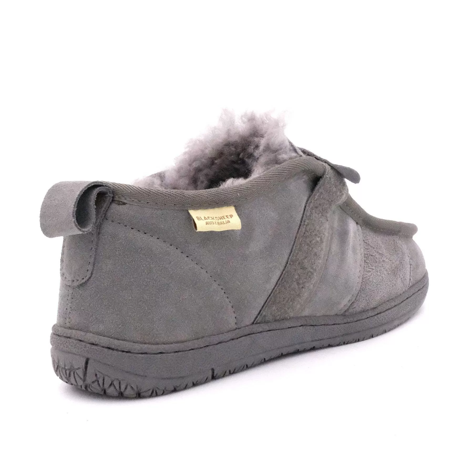 Fleece Easy - Hook & Loop Strap Sheepskin Boot - Black Sheep Australia Medical Sheepskin Healthcare Range