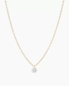 Floating Diamond Necklace